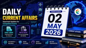 02 May 2026 Current Affairs in Hindi - EduJosh