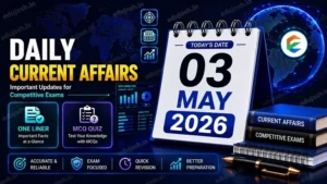 03 May 2026 Current Affairs in Hindi - EduJosh