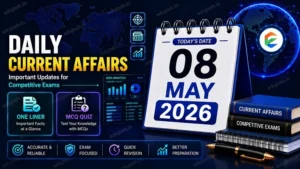 08 May 2026 Current Affairs in Hindi - EduJosh