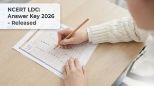 NCERT LDC Post Answer Key 2026 PDF Download