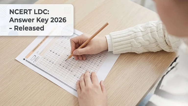 NCERT LDC Post Answer Key 2026 PDF Download