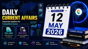 12 May 2026 Current Affairs in Hindi - EduJosh