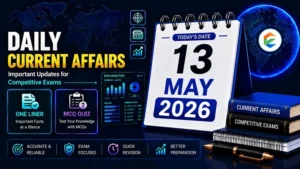 13 May 2026 Current Affairs in Hindi - EduJosh