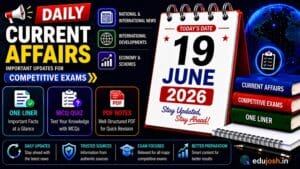 19 June 2026 Current Affairs in Hindi - EduJosh