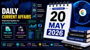20 May 2026 Current Affairs in Hindi - EduJosh