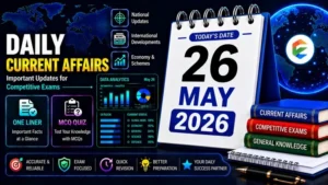 26 May 2026 Current Affairs in Hindi - EduJosh