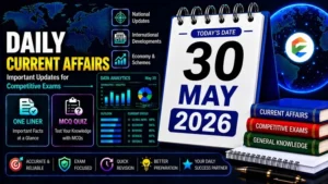 30 May 2026 Current Affairs in Hindi - EduJosh