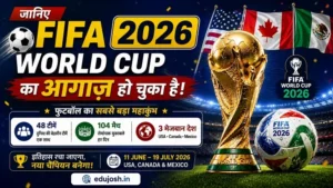 FIFA World Cup 2026 Teams Schedule Format Current Affairs EduJosh