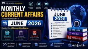 June 2026 Current Affairs in Hindi - EduJosh