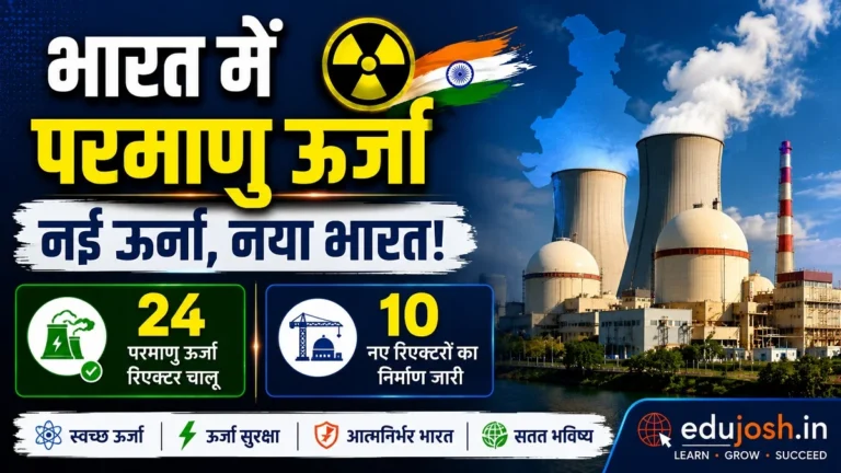 India Nuclear Power Plants and Reactors Operational Capacity EduJosh